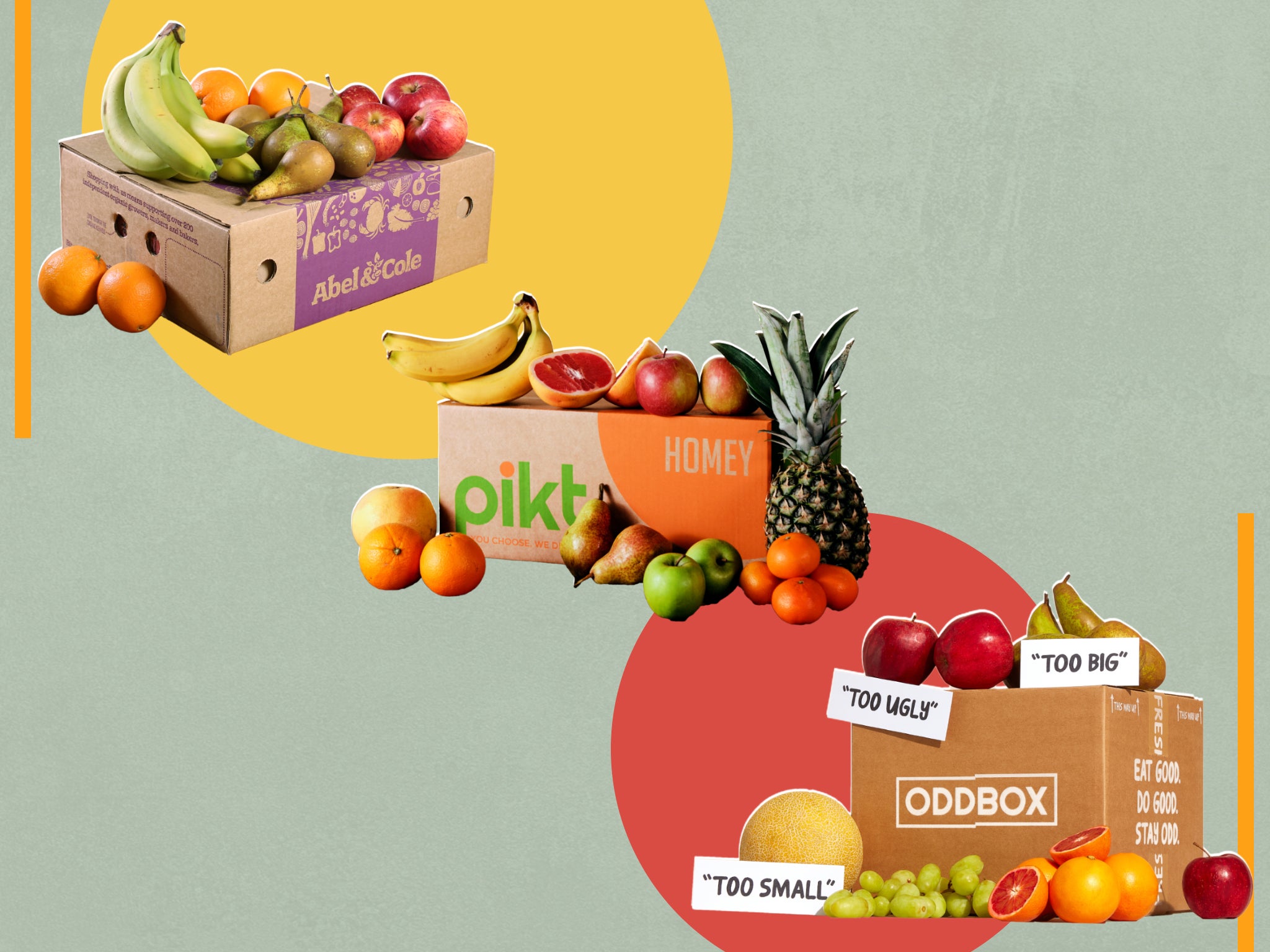 Fruits delivered to your shop home